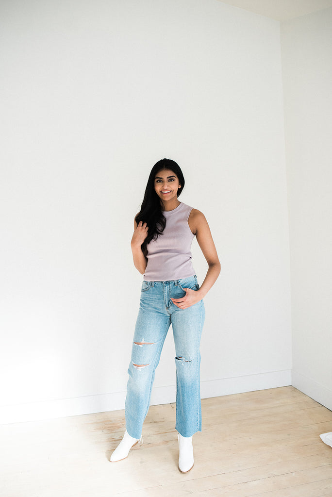 The Signy Top - Lavender