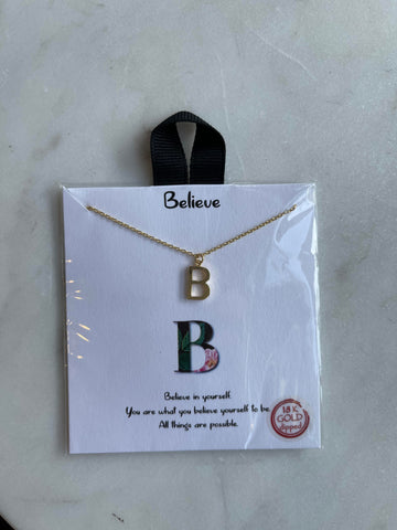 H - Initial Necklace