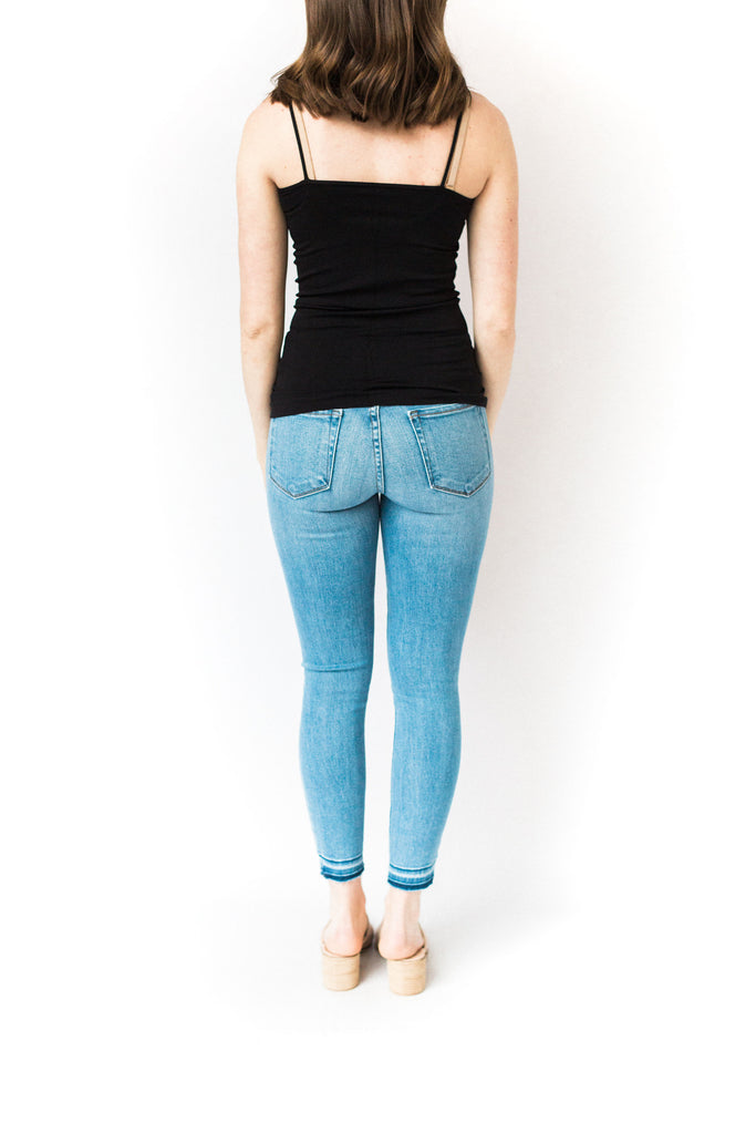 Thin Strap Tank - Black