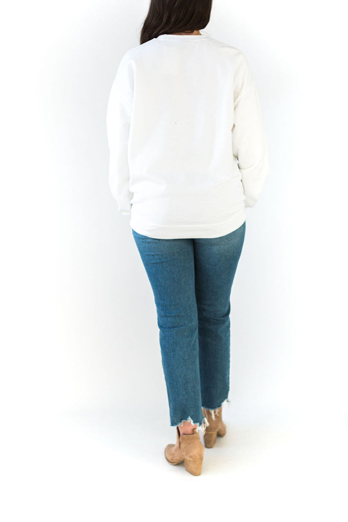 Apres Ski Sweatshirt - White