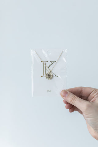 M - Initial Necklace