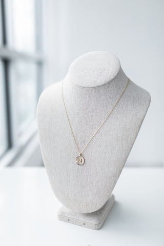 R - Initial Necklace
