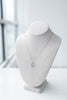 M - Sunburst Initial Necklace