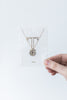 T - Sunburst Initial Necklace