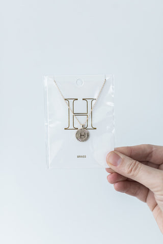 F - Initial Necklace