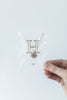 H - Sunburst Initial Necklace