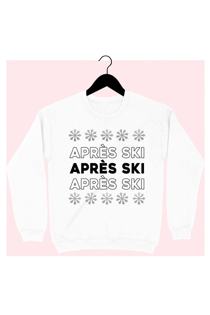 Apres Ski Sweatshirt - White