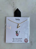 V - Initial Necklace