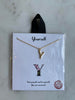 Y - Initial Necklace